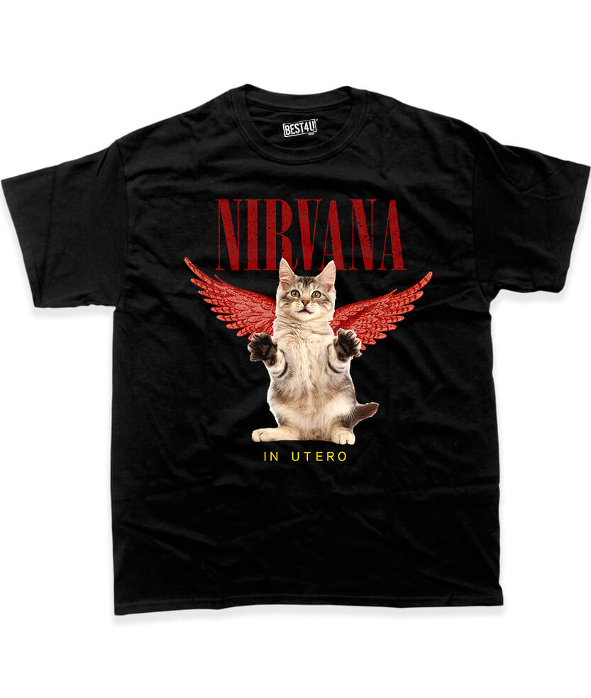 Футболка Nirvana In Utero Cat