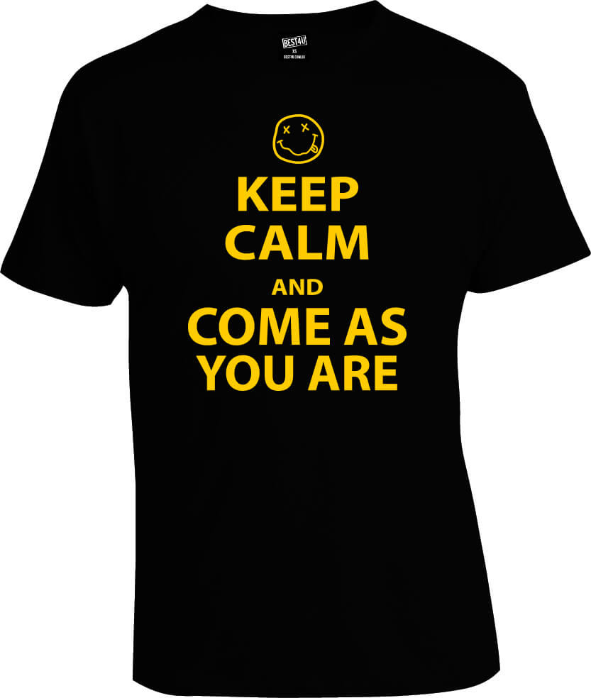 Футболка Nirvana Keep Calm and Come as You Are