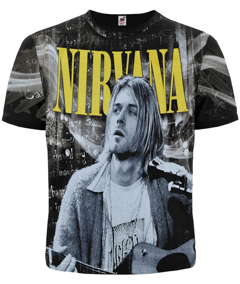 Футболка Nirvana Kurt Cobain
