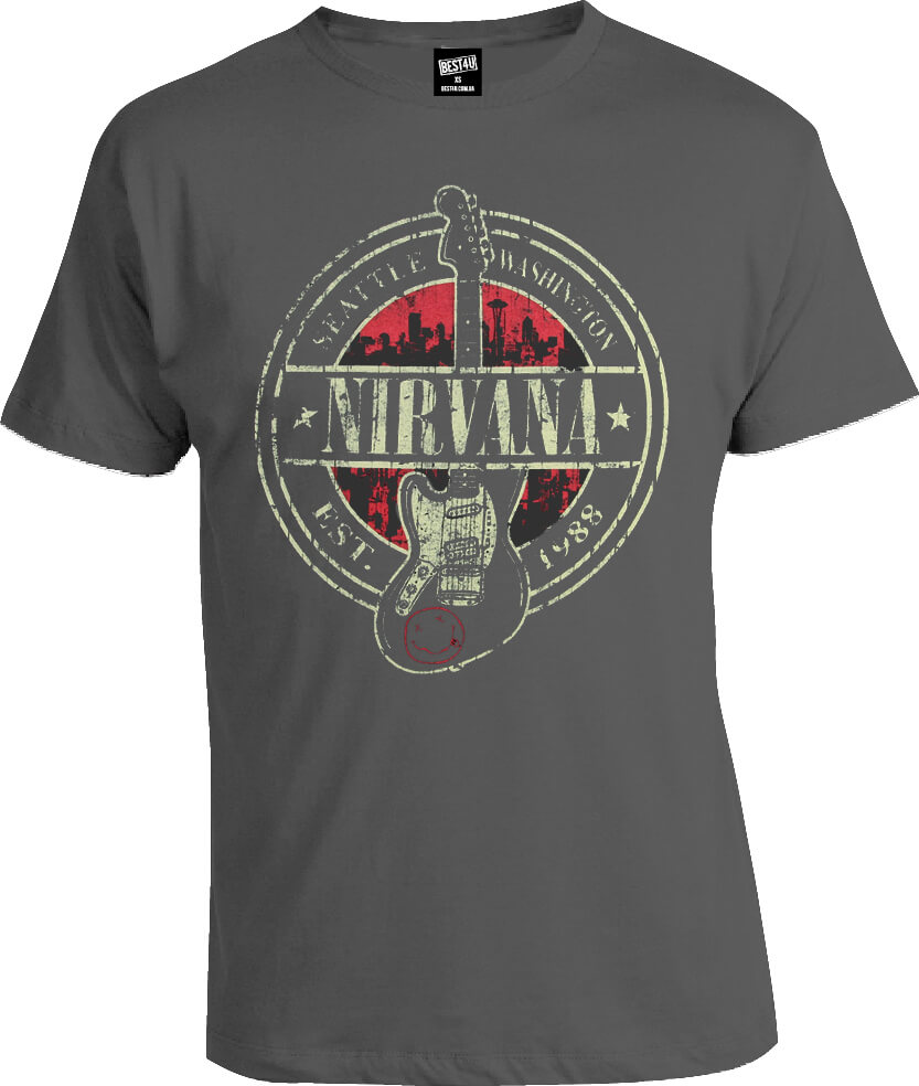 Футболка Nirvana Seattle