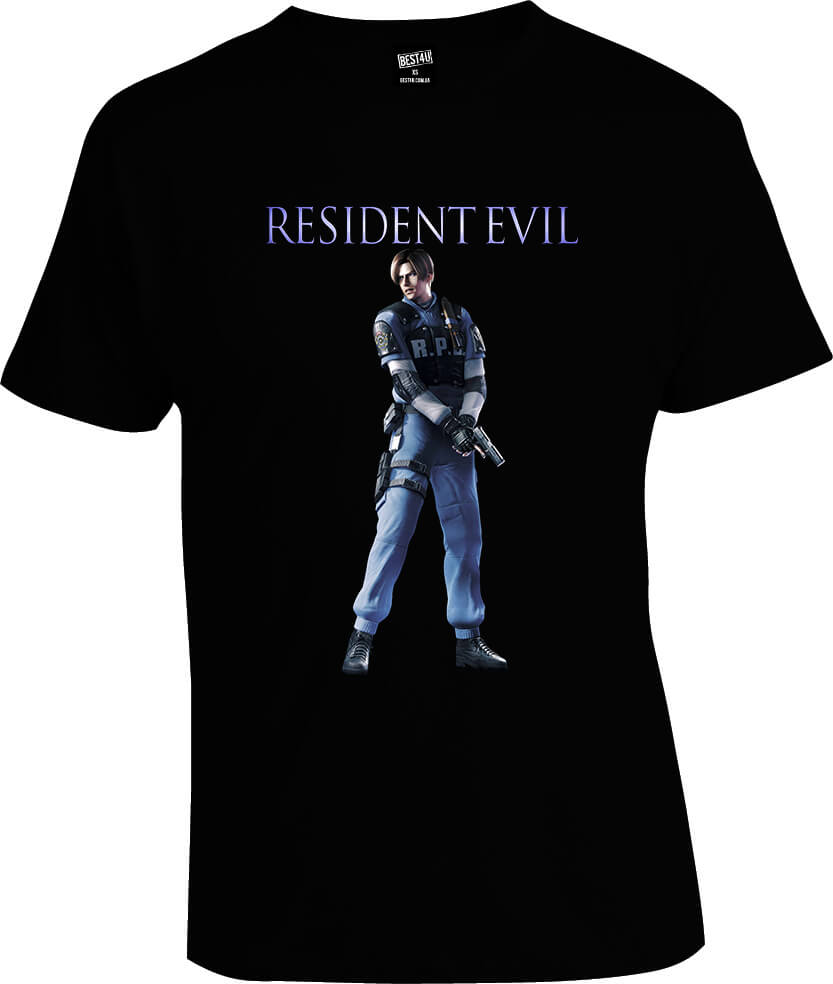 Футболка Resident Evil Leon Kennedy