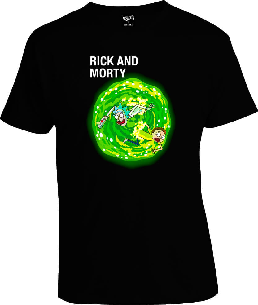 Футболка Rick And Morty Fallen