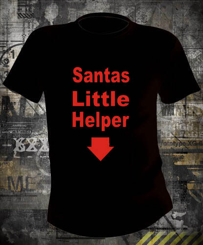 Футболка Santas Little Helper