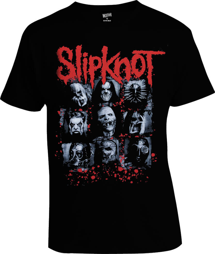 Футболка Slipknot Bloody Masks