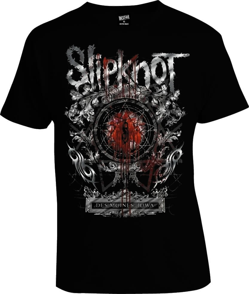 Футболка Slipknot Des Moines