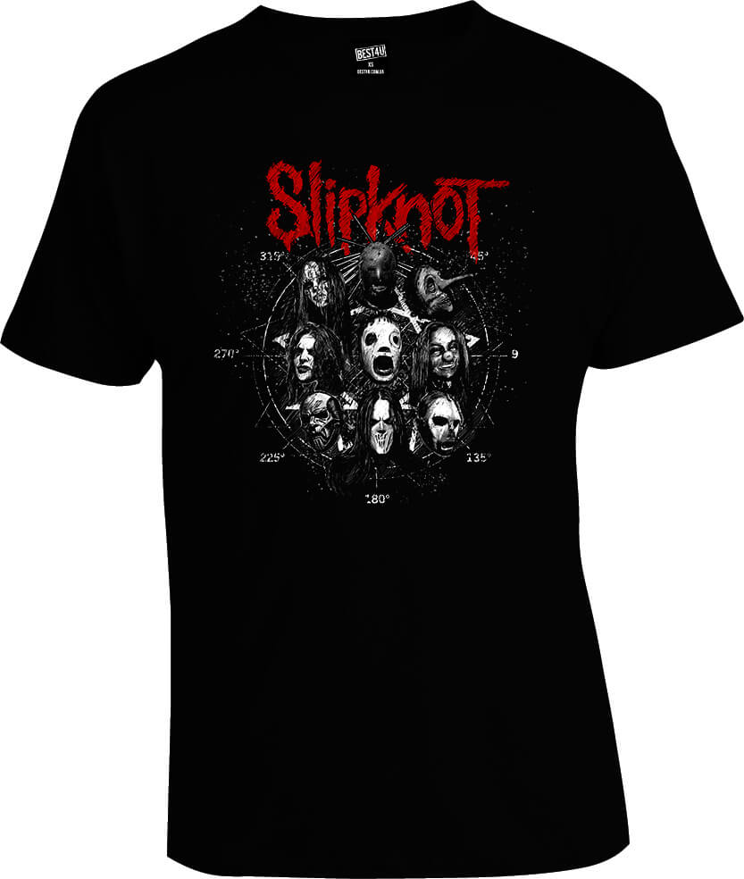 Футболка Slipknot Masks