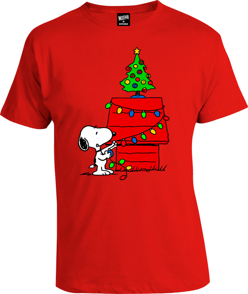 Футболка Snoopy Merry Christmas