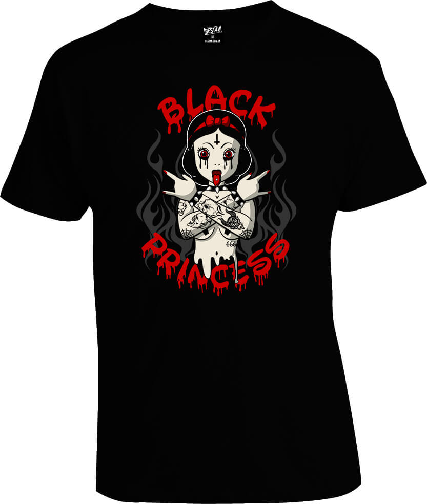 Футболка Snow White Black Princess Disney