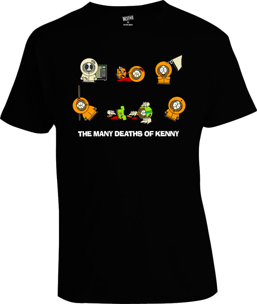 Футболка South Park Kenny The Many Death