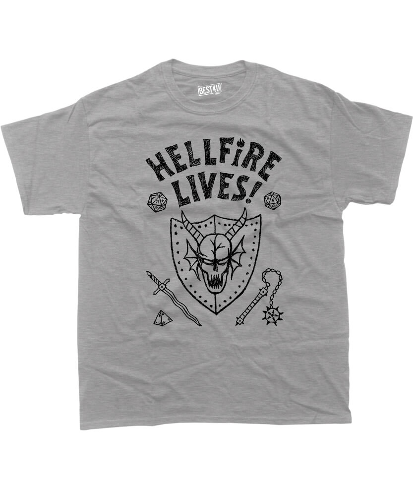 Футболка Stranger Things Hellfire Lives