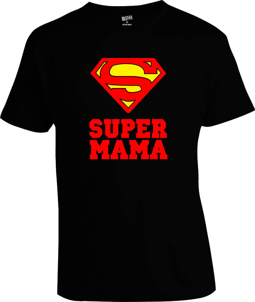 Футболка Super Mama