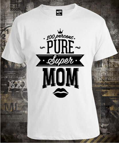 Футболка Super Mom 100 Percent