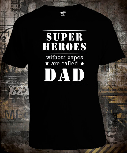 Футболка Superheroes Dad