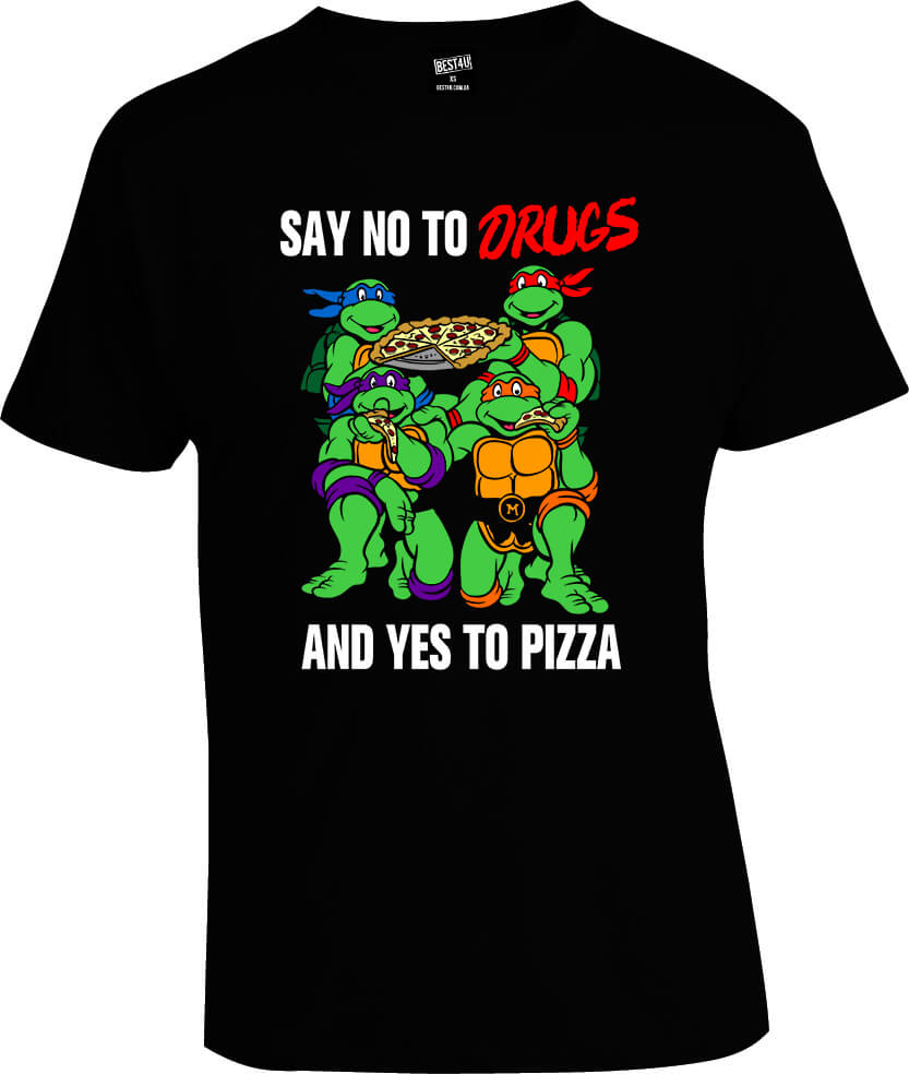 Футболка TMNT Say No to Drugs