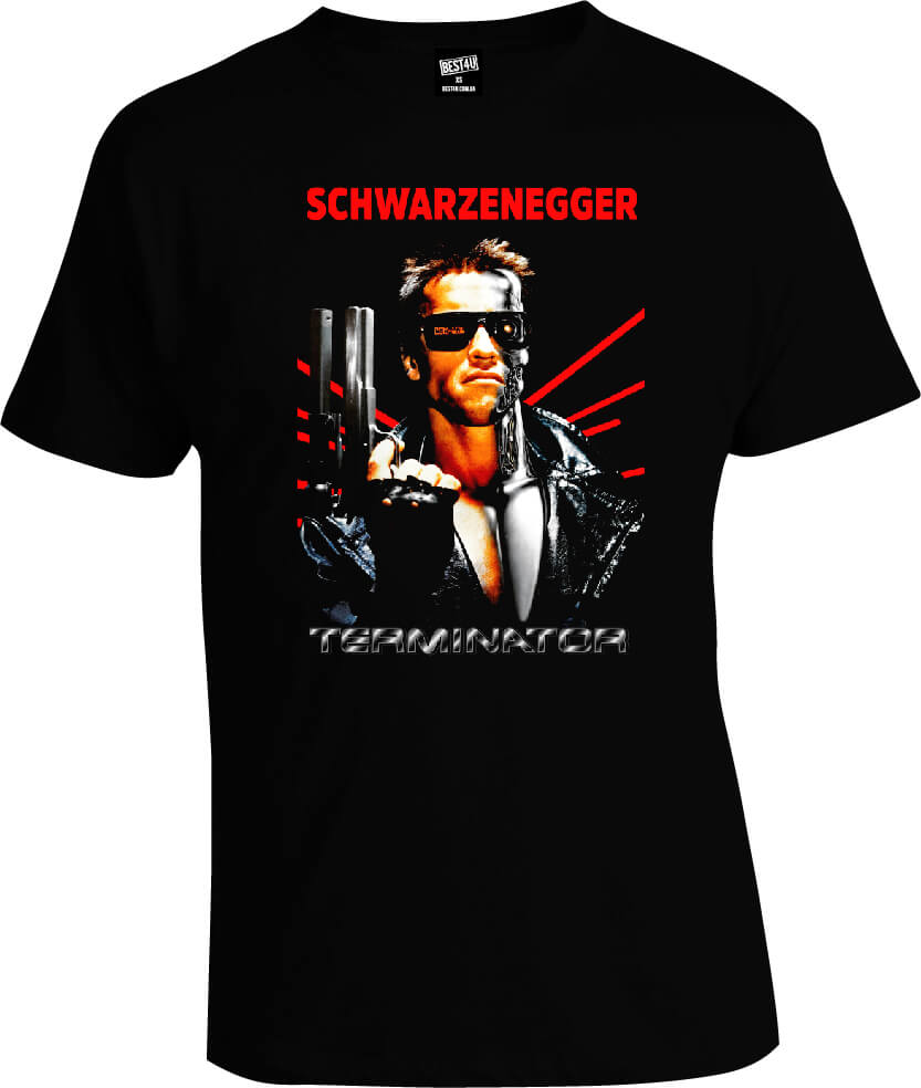 Футболка Terminator Schwarzenegger