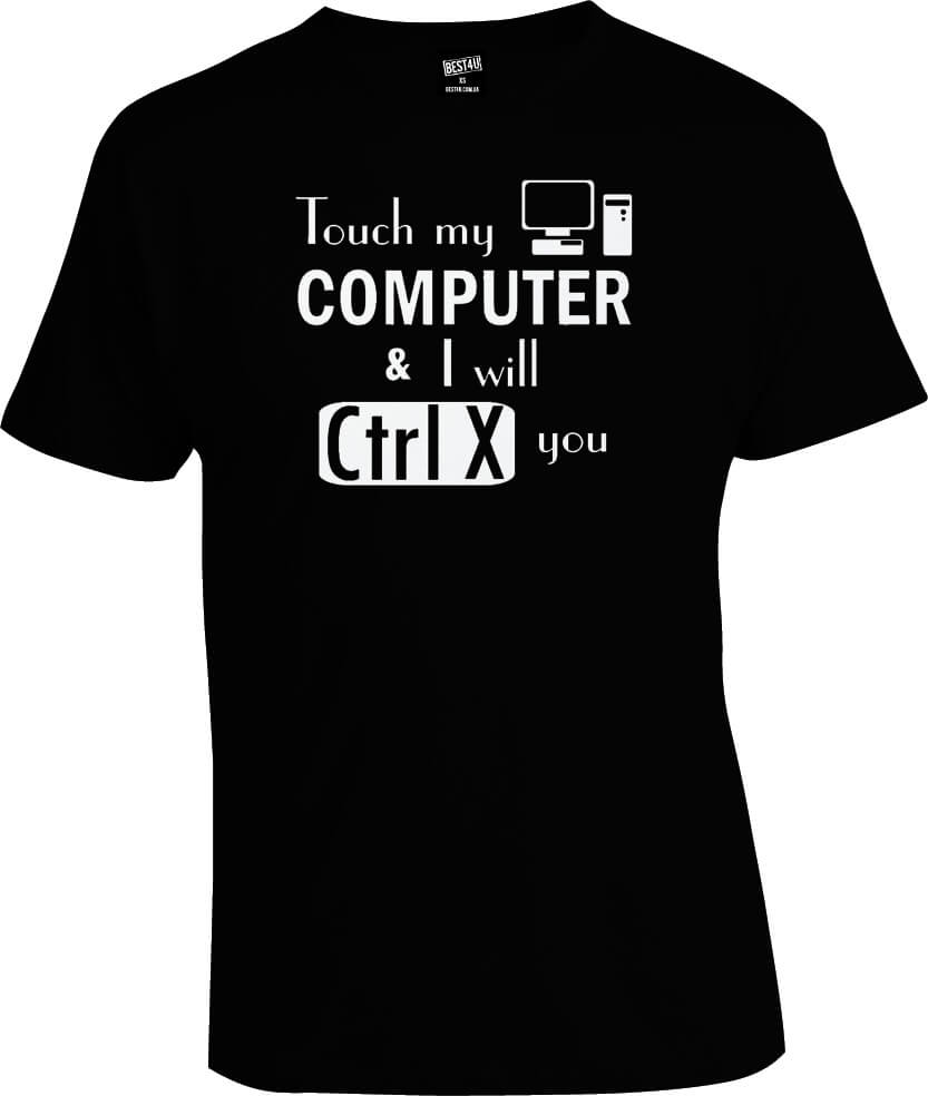Футболка Touch My Computer Programmer