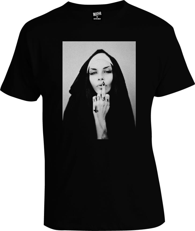 Футболка True Black Nun Монашка