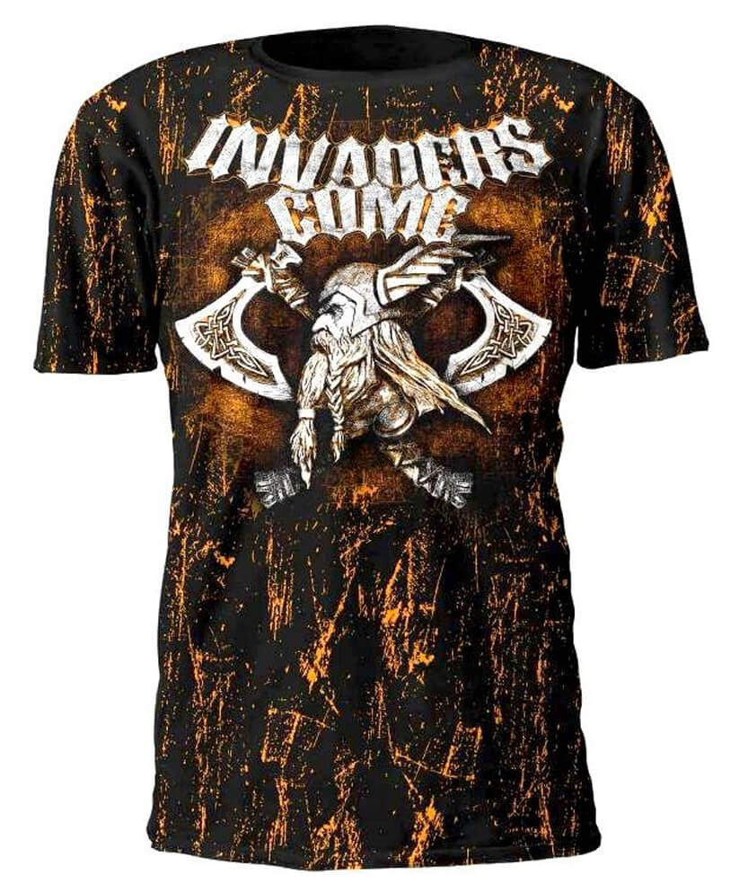 Футболка Viking Invaders Come
