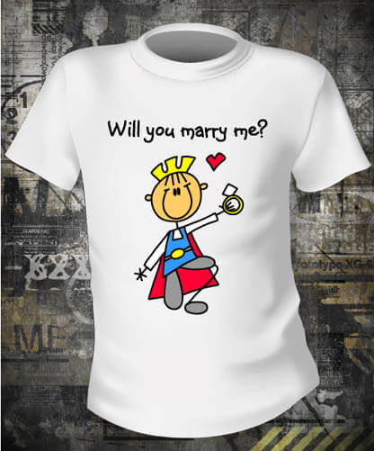 Футболка Will You Marry Me