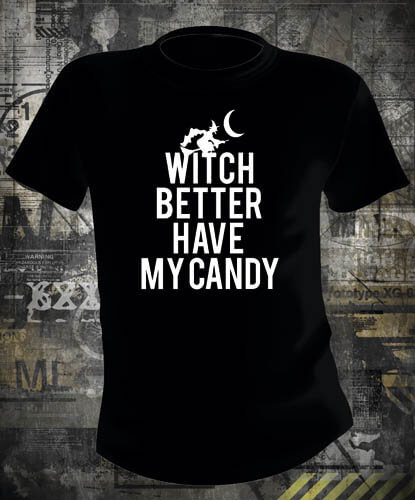 Футболка Witch Better Have My Candy
