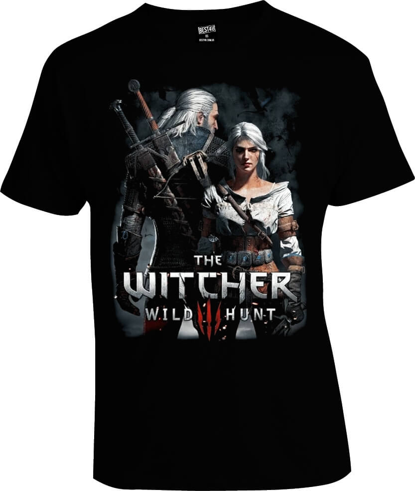 Футболка Witcher 3 Wild Hunt Geralt And Ciri