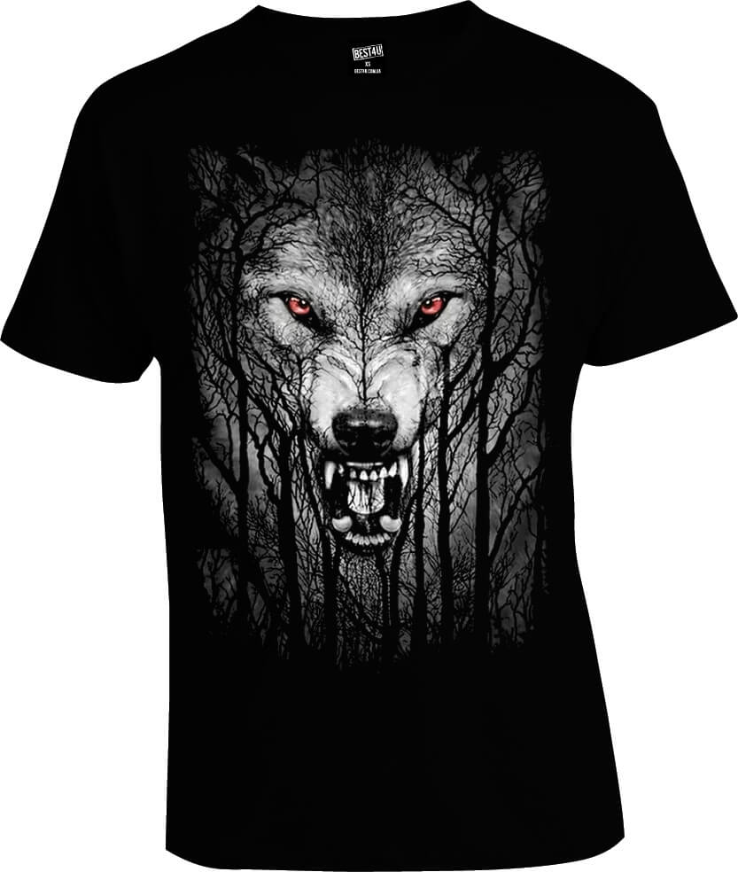 Футболка Wolf Red Eyes