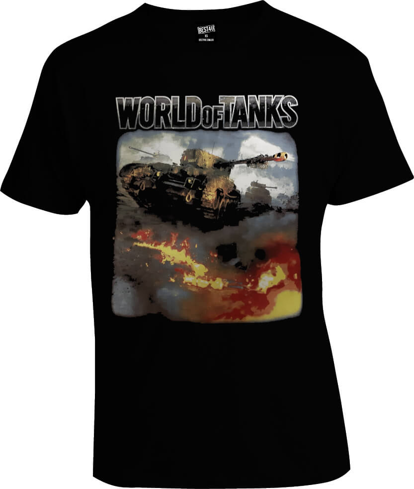 Футболка World of Tanks Fire