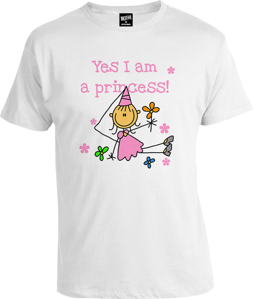 Футболка Yes I am a Princess