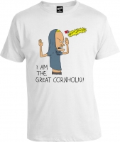 Футболка Beavis and Butthead I am the Great Cornholio