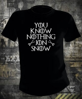 Футболка Game Of Thrones You Know Nothing Jon Snow