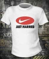 Футболка Just Married муж L