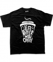 Футболка Life is Better with Coffee
