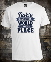Футболка Nurse make this world
