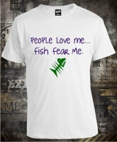 Футболка People Love Me Fish Fear Me