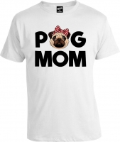 Футболка Pug Mom
