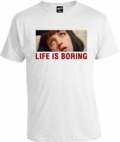 Футболка Pulp Fiction Life is Boring