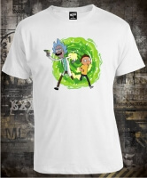 Футболка Rick And Morty Run